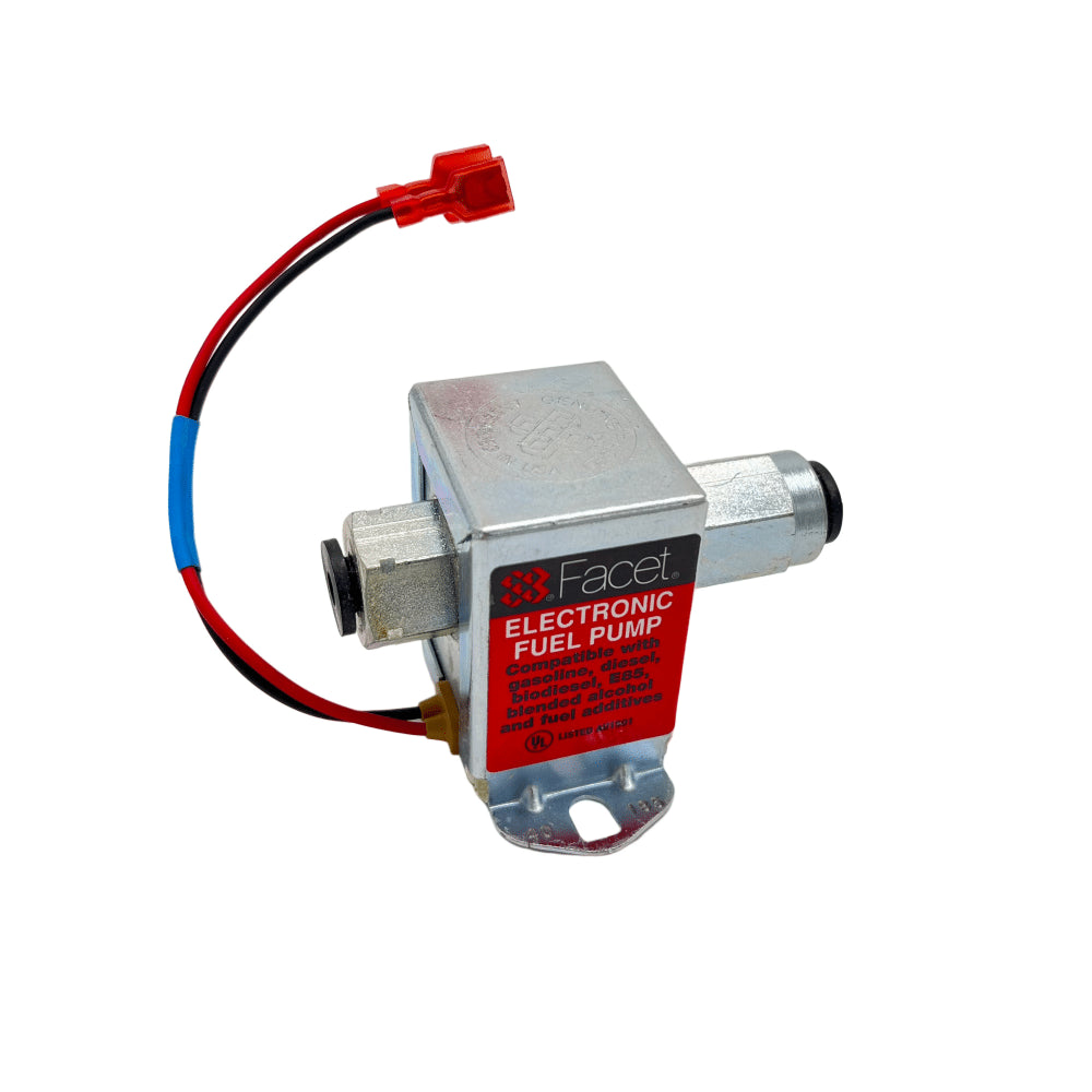 ITR / OASIS – FUEL HIGH OUTPUT PUMP ONLY 12V (FACET) #40185N NO POS SHUT OFF 16075
