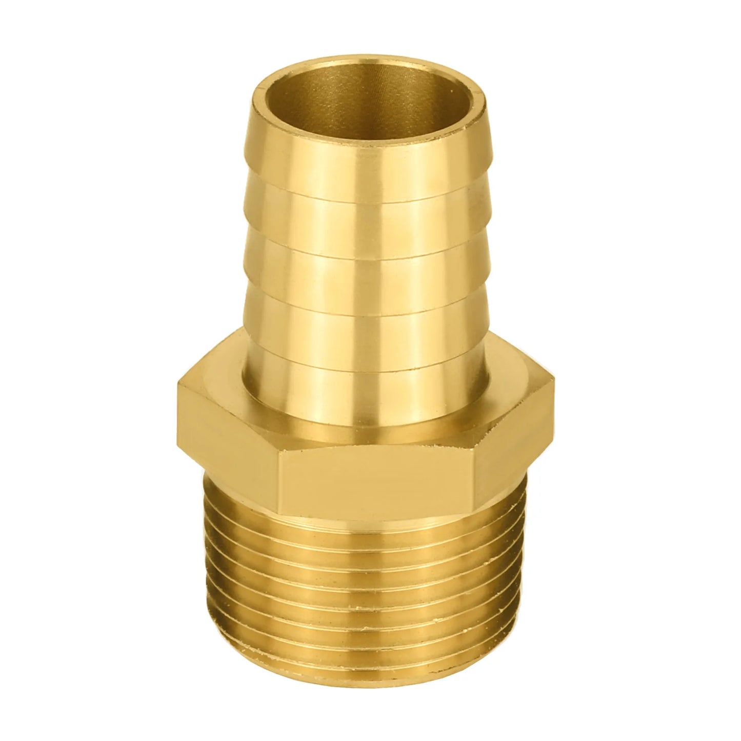 BRASS BARB FITTING 5/8 x 1/2 (MALE) NPT PLX-A65-100