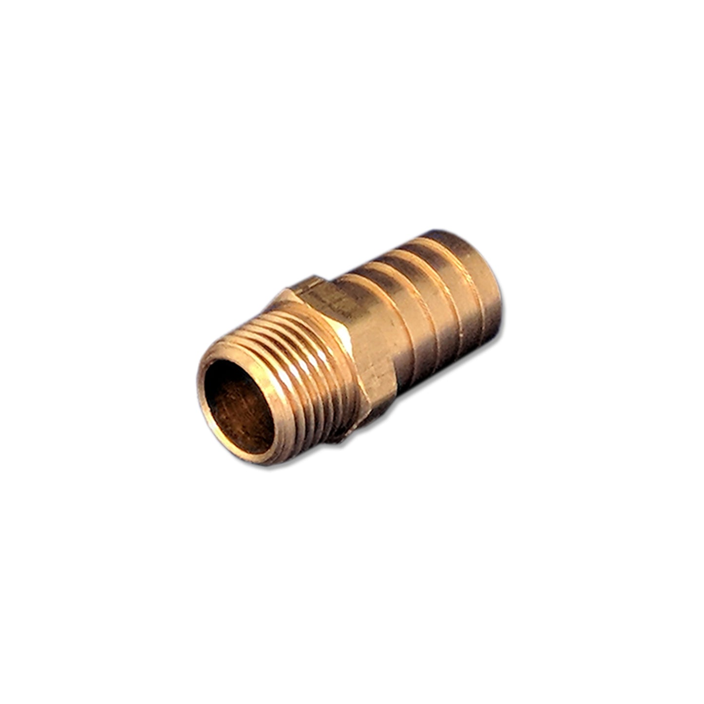 AQUA HOT BRASS, BARB FITTING 3/4 X 1/2 PLX-A65-200